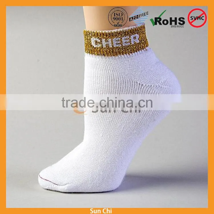 oem high quality cotton sock women jacquard anklet sock adult sock