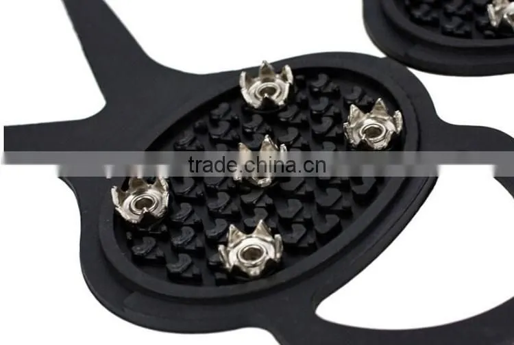 Snow ice crampons ,antislip climbing shoe gripper snow ice cleats