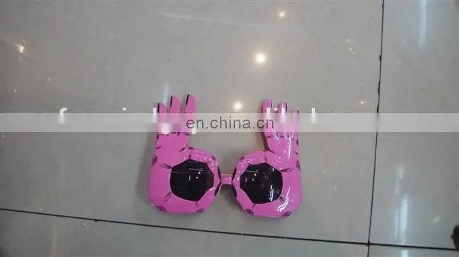 new pink plastic party funny glasses