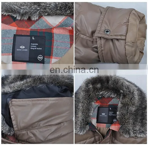 top quality light padding man winter ski garment