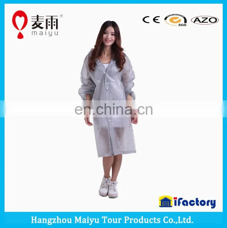 2015 fashion raincoat adult long raincoat long rain coat
