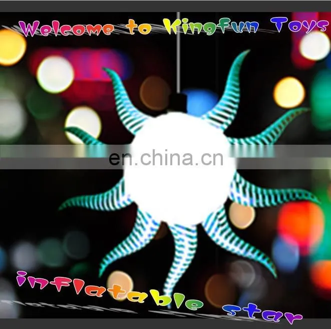 Customized inflatable LED star for club/pub/stage/festival/show