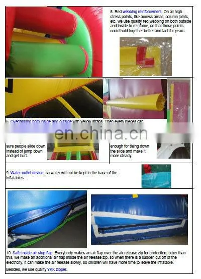 hot sale dolphin theme inflatable combo