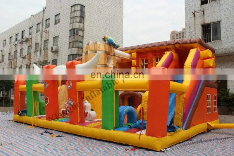 Most Funny cask theme Fun City Amusement Park inflatable play park