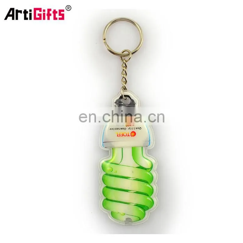 Promotion gift quality led keychain