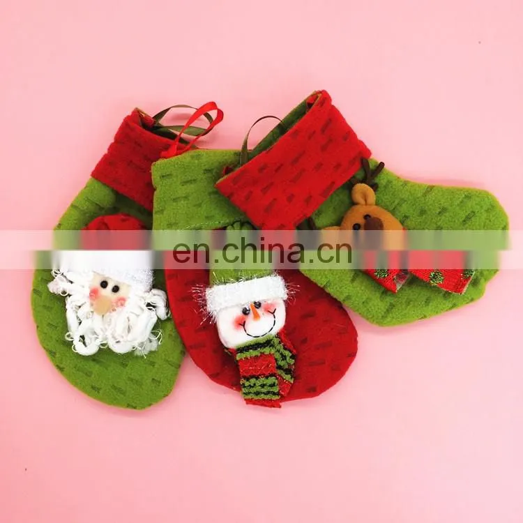 Beautiful funny christmas decorative socks