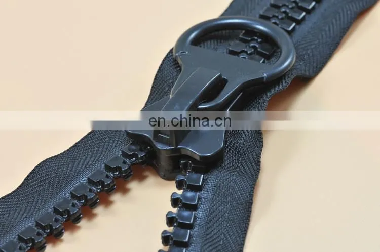 Plastic Stopper Garment Cable Zip Decorative Bodysuit Zipper for Garments