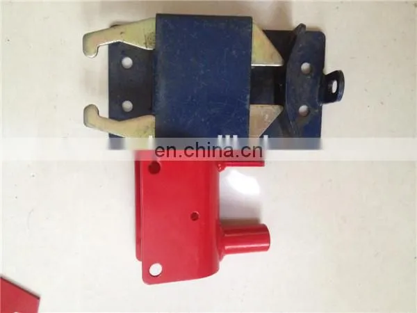 Steel blue finished fence fitting two way lockable gate latch