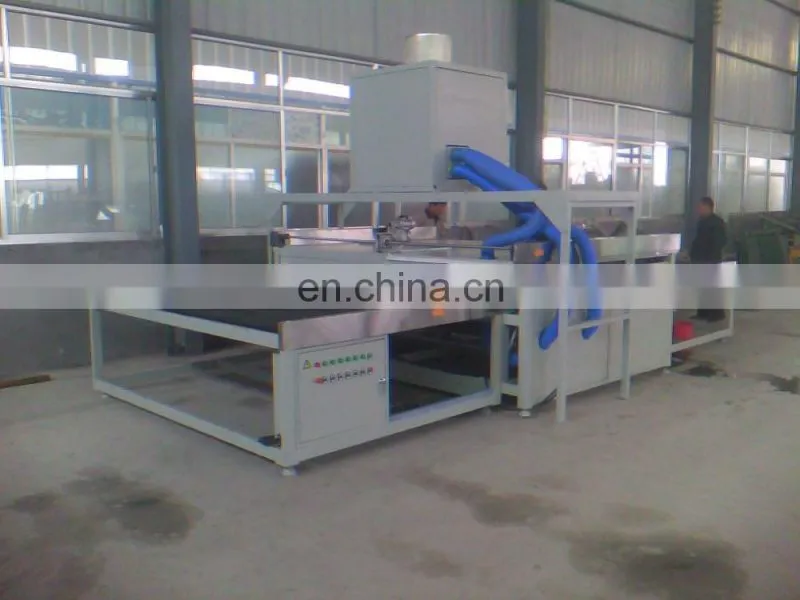 Float glass and reflective glass washer and dryer