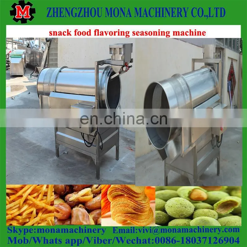 mixed and seasoning machine / fried potato chips seasoning machine