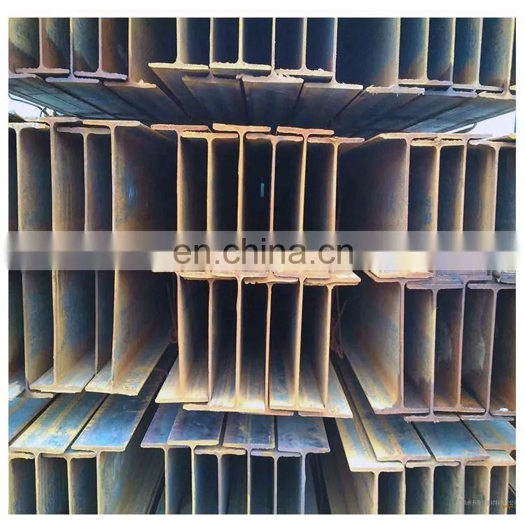 High quality Q235 Q235B Q345 Q345B SS400 hot rolled or welded light steel H and I beam price list per kg from Wuxi factory