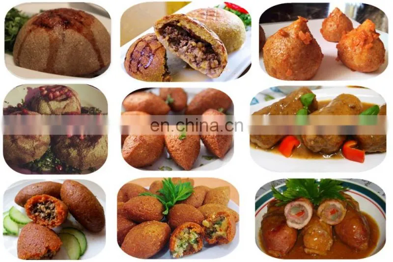 Small Size Silver Kubba Kibbeh Maker Equipment Encrusting Machine