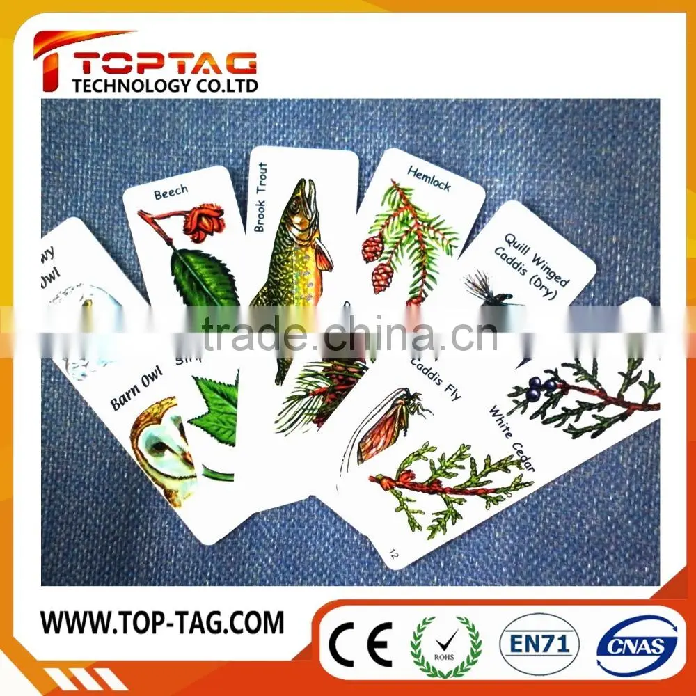 Iregular shape playing cards , special shaped poker