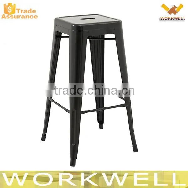 WorkWell hot sell galvanized metal bar stool Kw-st07-12