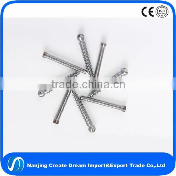 sliding head 5 axis double shaft machine for medical screws