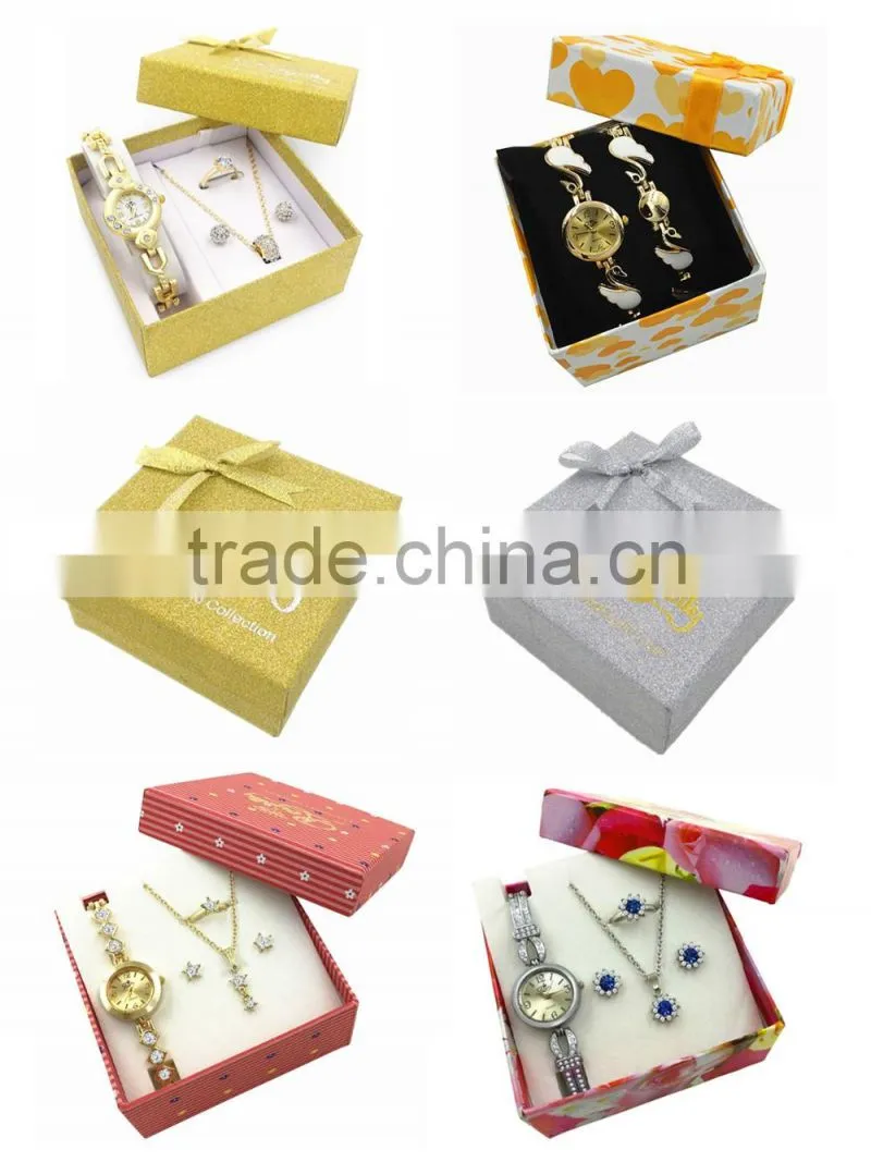 High quality paper jewelry box 2016 manufacturer in China