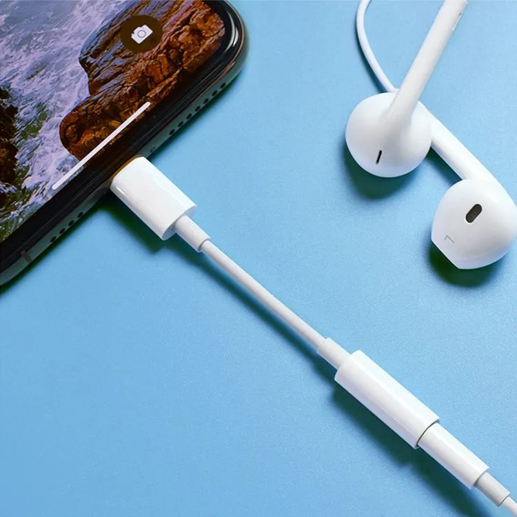 Lightning to 3.5 mm Headphone Jack Adapter Dongle MFi Certified iPhone Audio Adapter Apple Connectors for iPhone