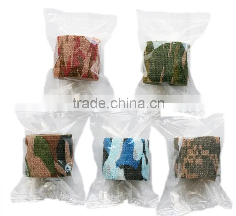 Camo colorful cohesive bandages