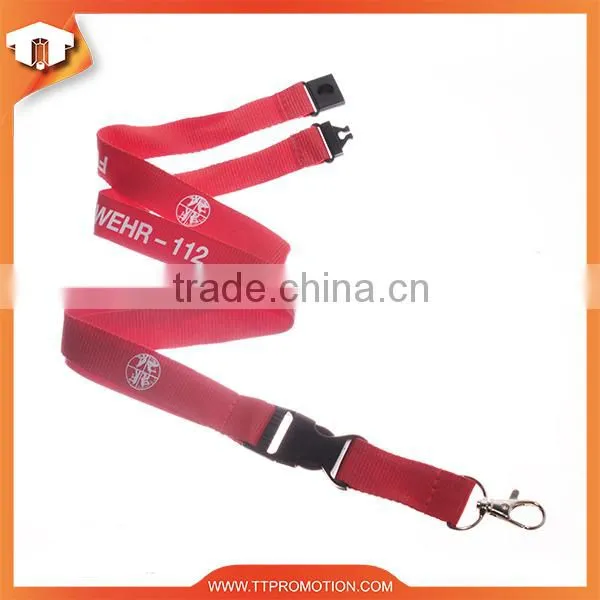 Fashion polyester lanyard with ID badge holder