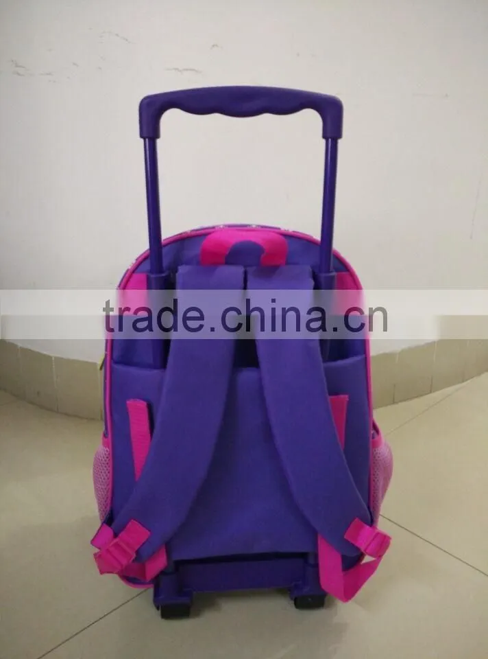 Lovely travel kid luggage with wheels