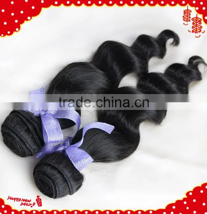 Human hair 100% loose wave 8-30inches beauty queen hair extensions