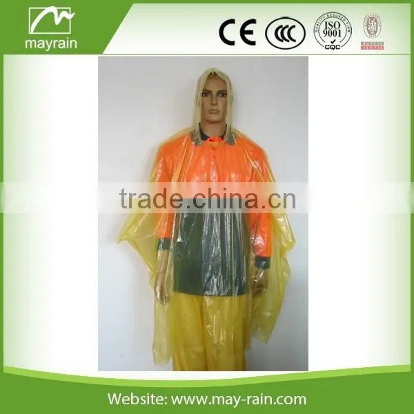 PE poncho wholesale
