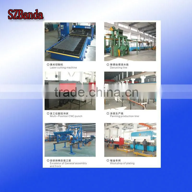 Indoor & Outdoor 1000mm Passenger Escalator