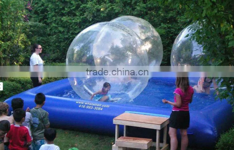 inflatable pool with tent