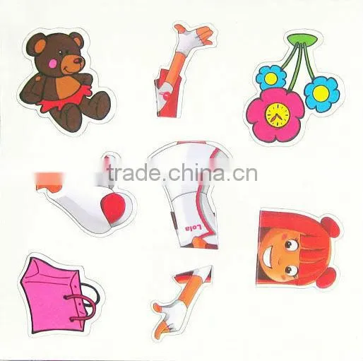 funny pattern children nail stickers