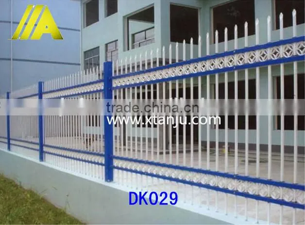 YT-003 Water proof wrought iron fence Ornamental prefab fence panels