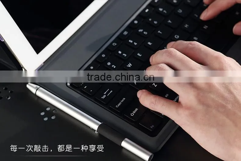 ROCK PU Leather Bluetooth Keyboard Case Cover For iPad Pro 12.9" Stand Holder Bluetooth Keyboard Case Cover MT-5323