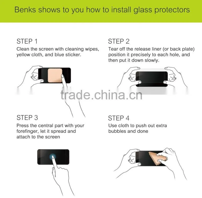 Benks Magic KR+ 0.2mm 9H Anti-Scratch ExplosionProof Crystal Temperedglass Screen Protector For Sony Xperia Z5