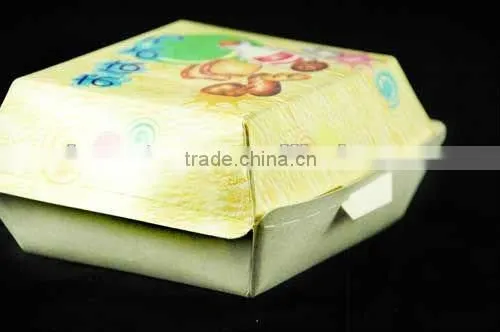 High quality hamburger paper box