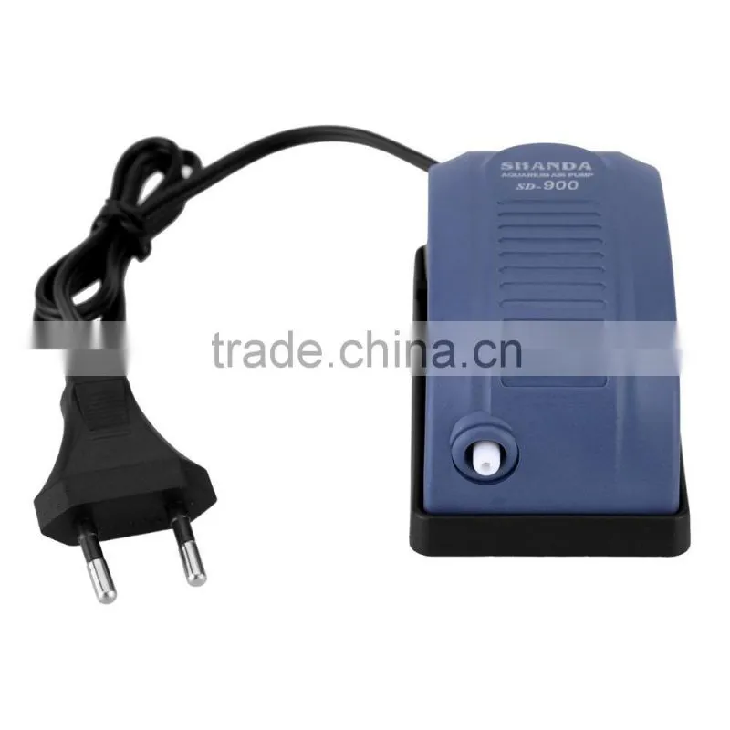 2.5w SHANDA SD-900 Mini Aquarium Accessories Air Oxygen Pump for Fish Turtle Tank Super Silent Adjustable 1.2W 220-240V Aquatic