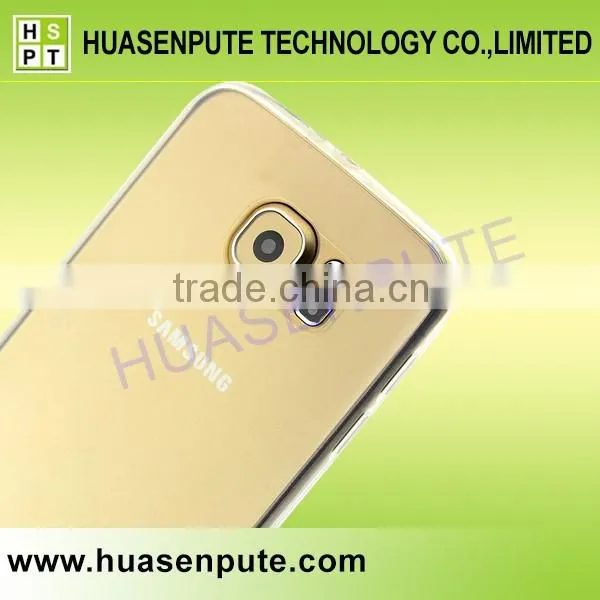 Ultra Slim Gel Color Silicon Back Cover For Samsung S6 with Shockproof Feature