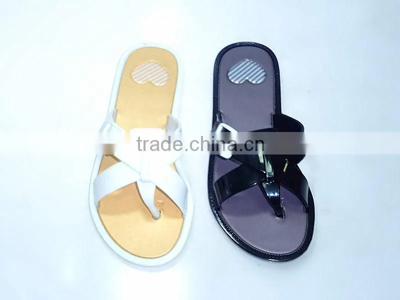 Fashion hot popular new design flat slippers for lady