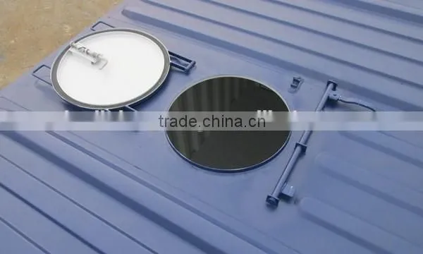 Front discharging container type 20' ft high cube bulk container
