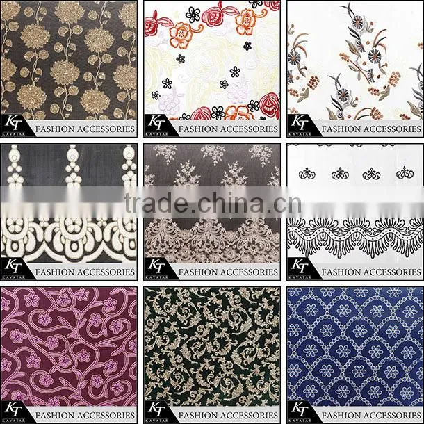 2015 Top selling white guipure voile lace fabric