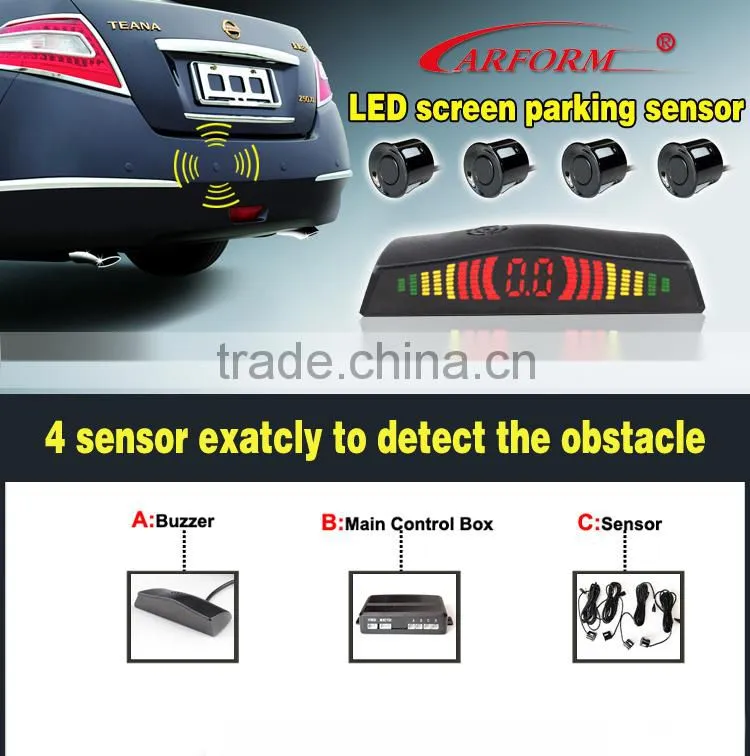 Special design waterproof anti-electromagnetism disturb parking sensor for truck