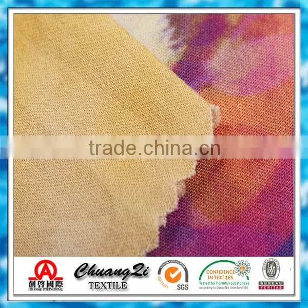 100 % printed viscose rayon challis grey fabric wholesaler 68*68