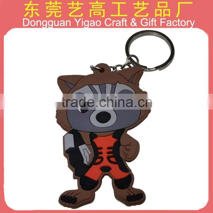 Factory hot sale no minimum custom logo keychains