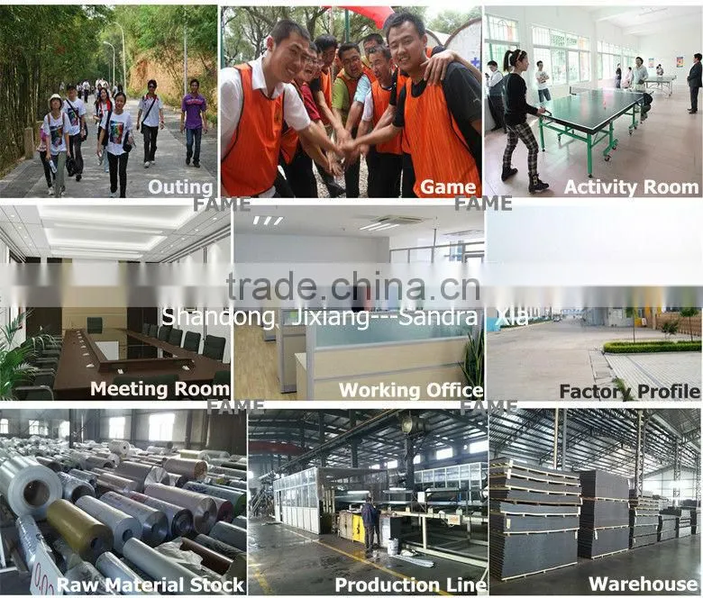 ACP factory Brushed surface 3mm 4mm wall paneling