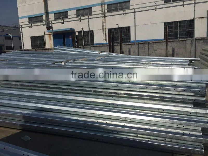 hot-dip-galvanized transimission poles