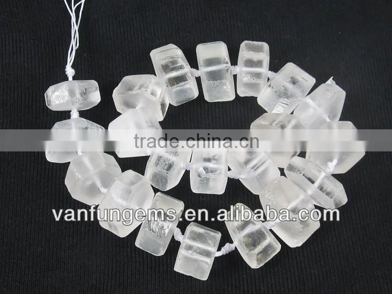 Natural White Quartz Cylinder and Irregular Shape