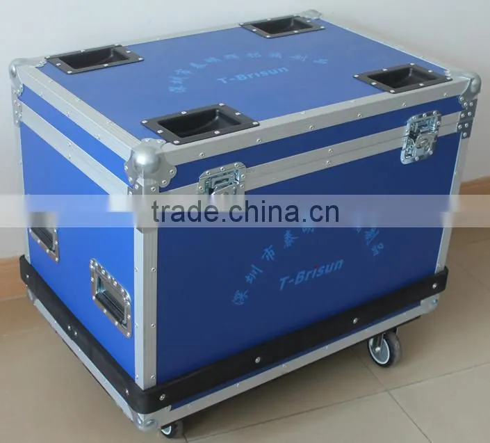 6 in 1 tool storage cabinet led display flight case
