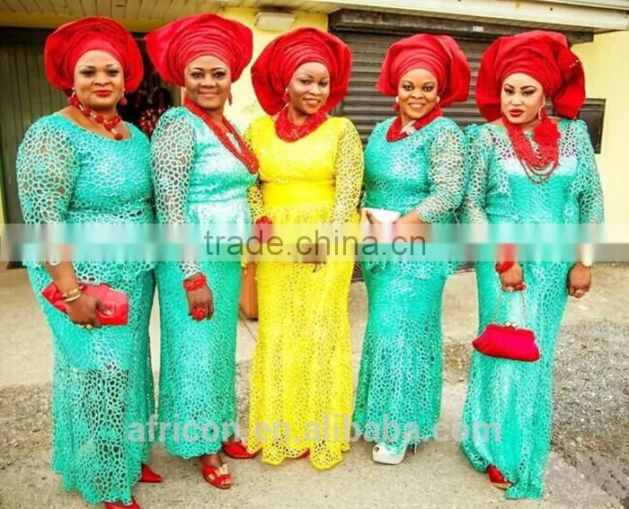 wholesale nigerian fabric tulle lace african fabricwith flower embroidered designs NQ179-4