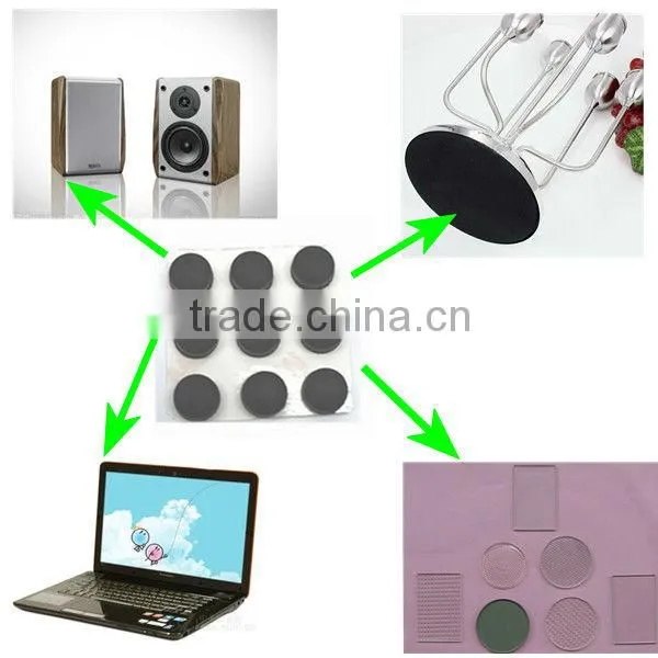 China custom made,Sticky Pad/Anti-slip Mat/Mobile phone non-slip mat rectangle design in dongguan