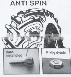 Tungsten Carbide Pin for Antiskid Tyre and Shoes
