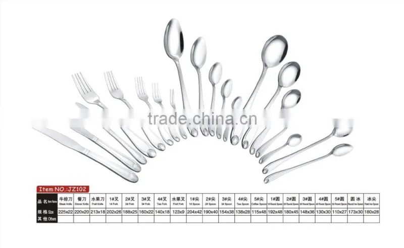 New styles stainless steel tea spoon with high quality and low price