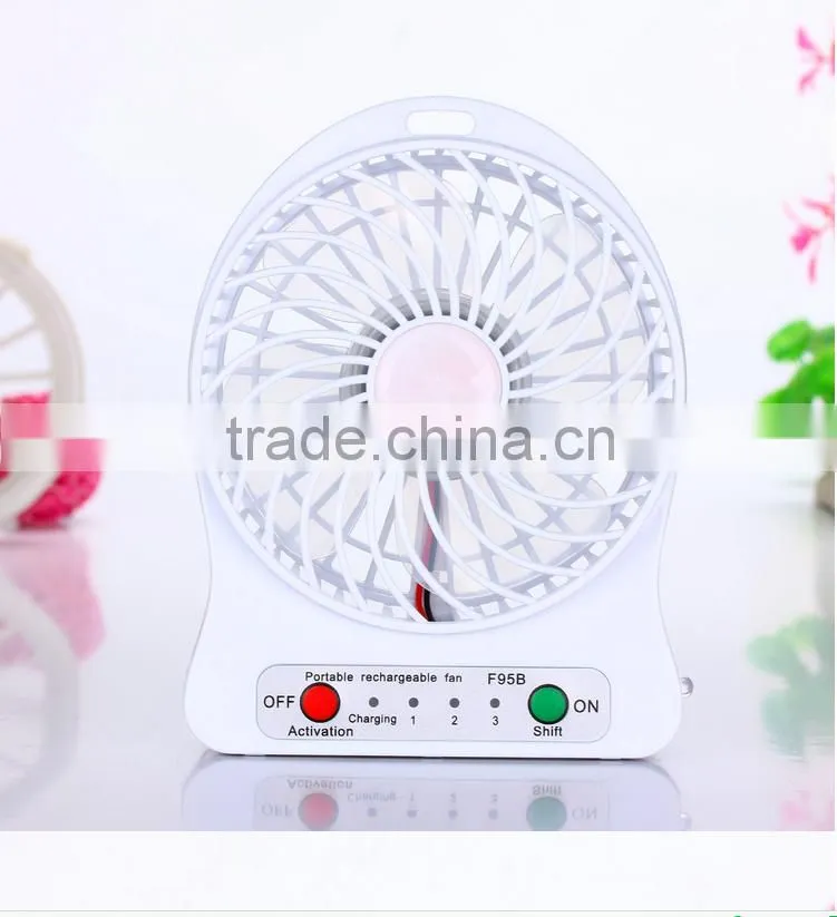 plastic power portable cooling travel handheld usb mini portable fan
